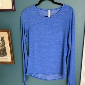 Blue Long Sleeve Women's Top Lululemon 177